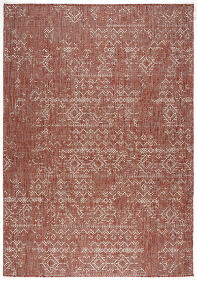 Oksana OKS-01178A-COP Indoor-Outdoor Copper Area Rug By Viana Inc - Devos Furniture Inc.