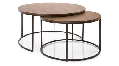 Berlin Nesting Coffee and End Table by Steven Sabados Decor-rest accent on home - Devos Furniture Inc.