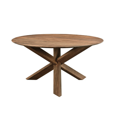 Round 3-Legged Dining Table by LH Imports - Devos Furniture Inc.