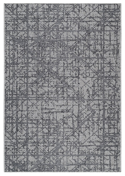 Carnival CAR-2096A-LGRY Indoor-Outdoor Polypropylene Light Grey Area Rug By Viana Inc - Devos Furniture Inc.