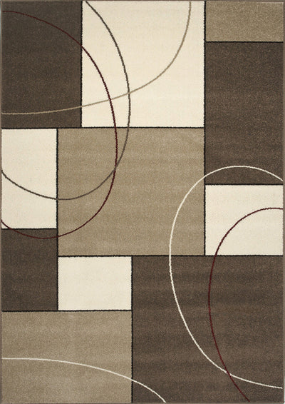 Casa Familiar Taupe Cream Rug by Kalora Interiors - Devos Furniture Inc.