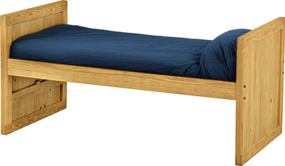 Captain's Day Bed, Twin, 39" Headboard and Footboard By Crate Designs. 4012 - Devos Furniture Inc.