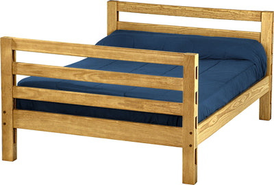 Ladder End Lower Bunk Bed, Full, By Crate Designs. 4207 - Devos Furniture Inc.