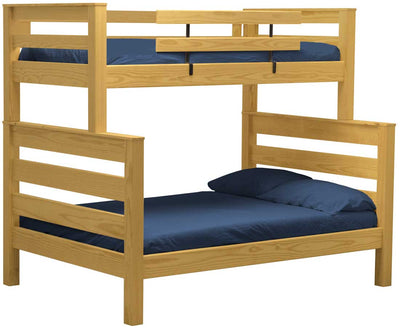 TimberFrame Bunk Bed, Twin Over Full, By Crate Designs. 43909 - Devos Furniture Inc.
