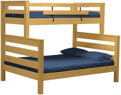TimberFrame Bunk Bed, TwinXL Over Queen, By Crate Designs. 43958 - Devos Furniture Inc.