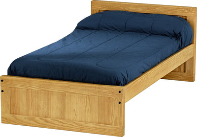 Panel Bed, Twin, 29" Headboard and 16" Footboard, By Crate Designs. 4396 - Devos Furniture Inc.