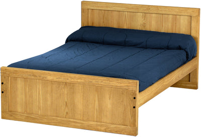 Panel Bed, Full, 37" Headboard and 22" Footboard, By Crate Designs. 4472 - Devos Furniture Inc.