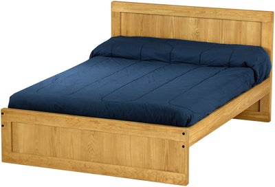 Panel Bed, Full, 37" Headboard and 16" Footboard, By Crate Designs. 4476 - Devos Furniture Inc.