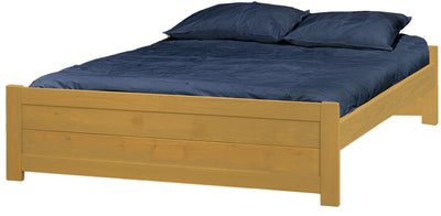 WildRoots Bed, Full, 19" Headboard and Footboard, By Crate Designs. 44899 - Devos Furniture Inc.