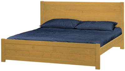 WildRoots Bed, King, 43" Headboard and 19" Footboard, By Crate Designs. 46849 - Devos Furniture Inc.