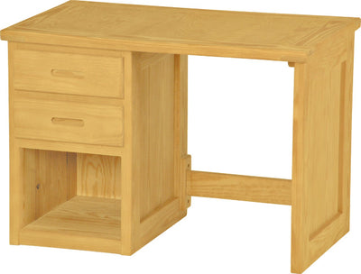 2 Drawer Desk, 42" Wide, By Crate Designs. 6402, 6430 - Devos Furniture Inc.