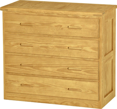 4 Drawer Dresser By Crate Designs. 7017 - Devos Furniture Inc.