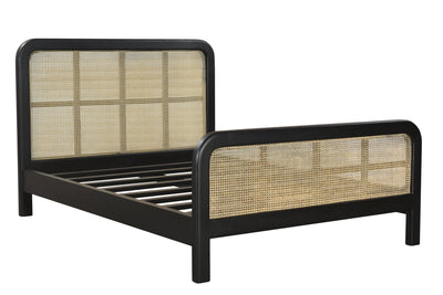 Cane Oval Bed by LH Imports - Devos Furniture Inc.