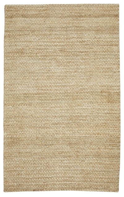 Organza ORG-BONE Hand Knotted Jute Bone White Area Rug By Viana Inc - Devos Furniture Inc.