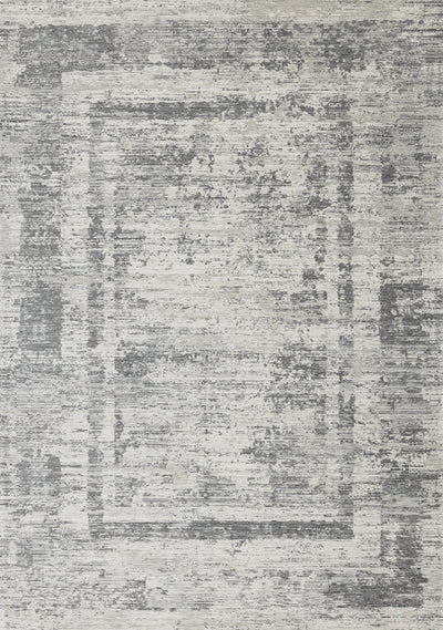 Cathedral Grey Faded Borders Rug by Kalora Interiors - Devos Furniture Inc.