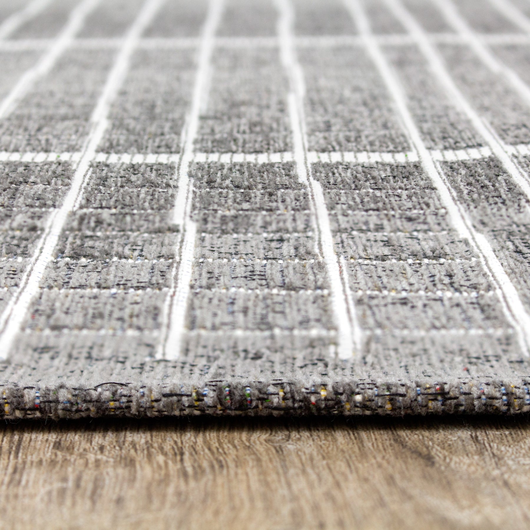 Cathedral Grey Grid Patterns Rug by Kalora Interiors | Cheap Rugs ...