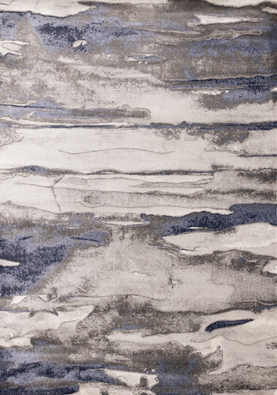 Chorus Blue Grey Calm Sky Rug by Kalora Interiors - Devos Furniture Inc.