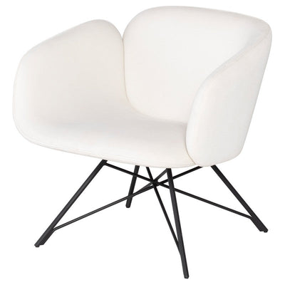 Doppio Occasional Chair Oyster by Nuevo - Devos Furniture Inc.