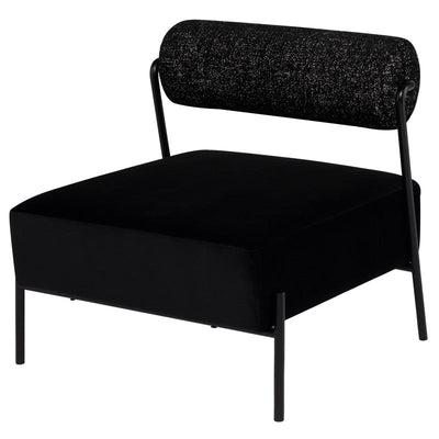 Marni Occasional Chair Salt & Pepper by Nuevo - Devos Furniture Inc.