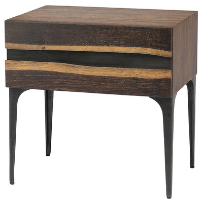 Prana Side Table by Nuevo - Devos Furniture Inc.