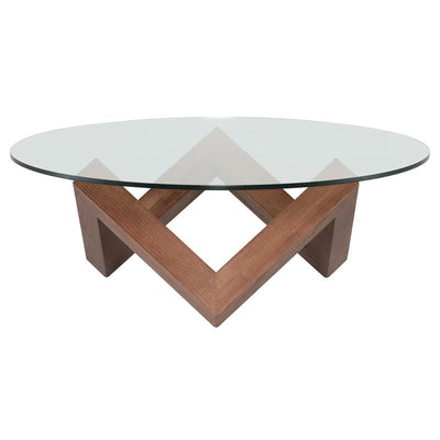 Como Coffee Table White by Nuevo - Devos Furniture Inc.