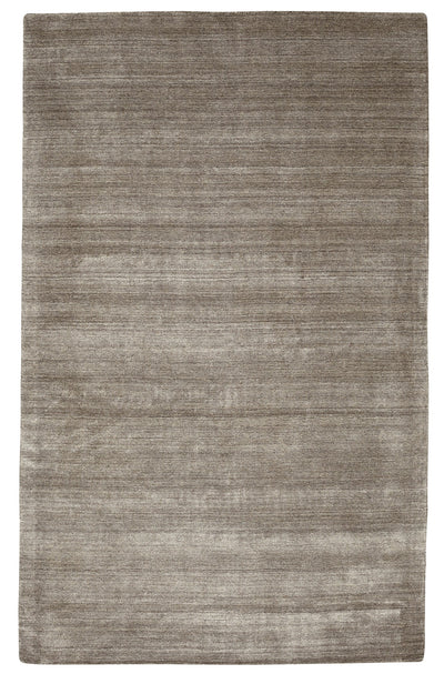 Luxe LUX-NB166-TAU Hand Loomed Wool Viscose Taupe Area Rug By Viana Inc - Devos Furniture Inc.