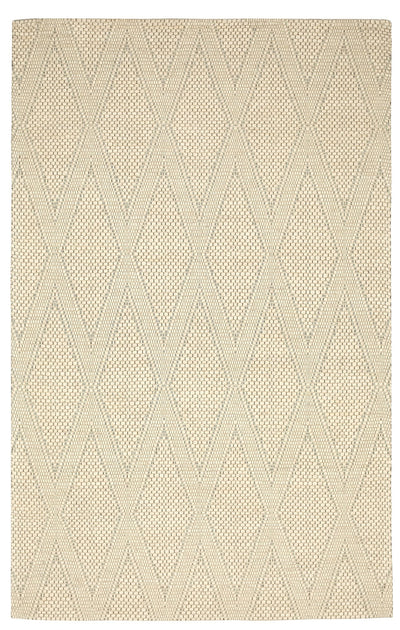 Chinook CHIN-IZN07ILD Handmade Wool Ivory Large Diamond Area Rug By Viana Inc - Devos Furniture Inc.
