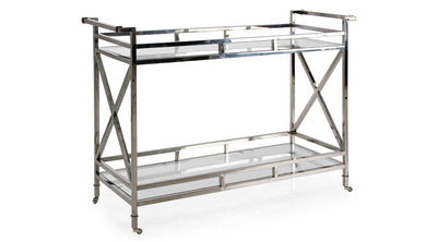 Linda Large Console Bar Cart by Steven Sabados Decor-rest accent on home - Devos Furniture Inc.