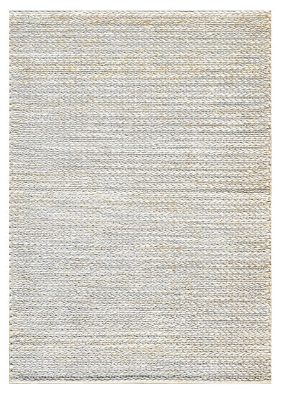 Organza ORG-SIL Hand Knotted Jute Silver Area Rug By Viana Inc - Devos Furniture Inc.