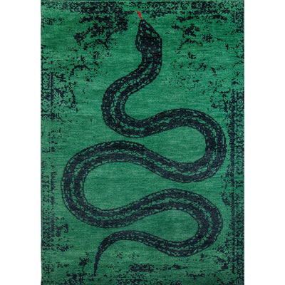 Hammonton RHAM-57810 Hand Knotted Wool Slithering Snake Area Rug by Renwil - Devos Furniture Inc.