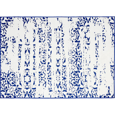 MALTESE ROMAL-29821 Blue White Indoor Outdoor Area Rug by Renwil - Devos Furniture Inc.