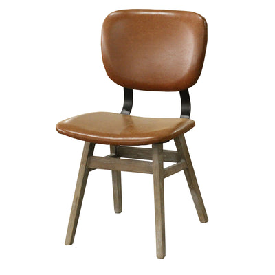 Fraser Dining Chair | Tan Brown | by LH Imports - Devos Furniture Inc.