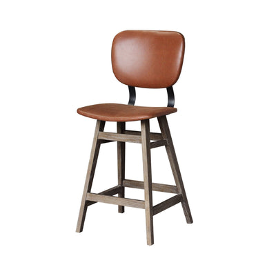Fraser Counter Stool | Tan Brown | by LH Imports - Devos Furniture Inc.