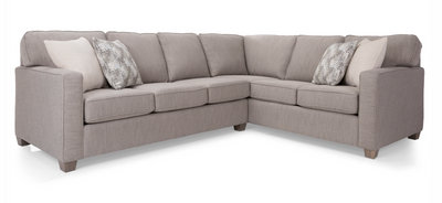 2541 Fabric Sectional Sofa by Decor-Rest - Devos Furniture Inc.
