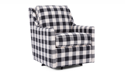2627 Fabric Swivel Chair by Decor-Rest - Devos Furniture Inc.