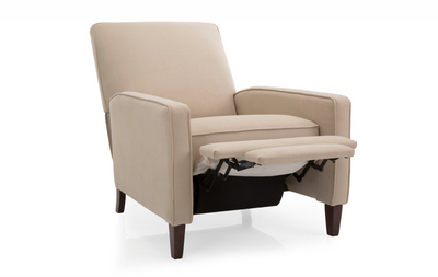 7612 Kick Back Fabric Recliner Chair by Decor-Rest - Devos Furniture Inc.
