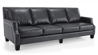 3135 Four Seat Leather Sofa by Decor-Rest - Devos Furniture Inc.