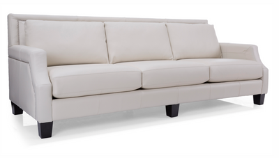 3135 Three Seat Leather Sofa by Decor-Rest - Devos Furniture Inc.