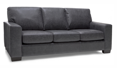 3483 Three Seat Leather Sofa by Decor-Rest - Devos Furniture Inc.