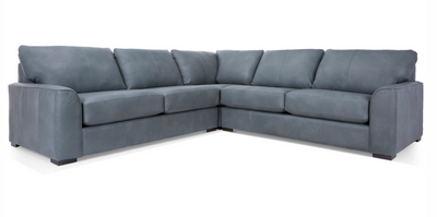 3786 Leather Sectional by Decor-Rest - Devos Furniture Inc.