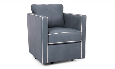 3050 Leather Swivel Chair by Decor-Rest - Devos Furniture Inc.