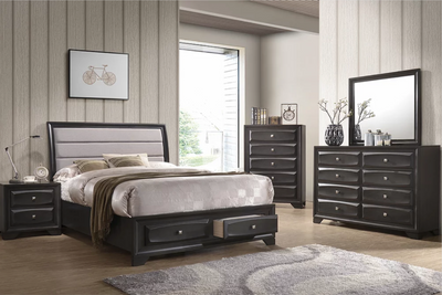Natalie Complete Bedroom Set by IFDC - Devos Furniture Inc.