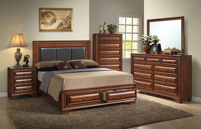Christina Complete Bedroom Set by IFDC - Devos Furniture Inc.