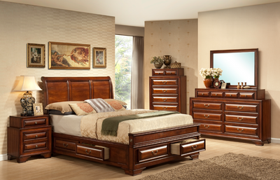 Sofia Complete Bedroom Set by IFDC - Devos Furniture Inc.