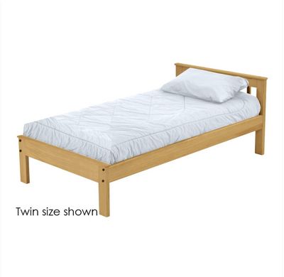 Mission Bed, Twin, 29" Headboard, 17" Footboard. 4797. - Devos Furniture Inc.