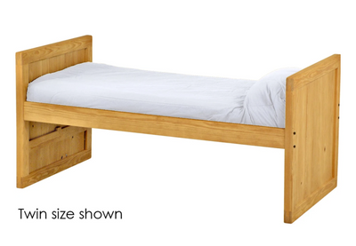 Captain's Day Bed, Full, 39" Headboard and Footboard By Crate Designs. 4412 - Devos Furniture Inc.