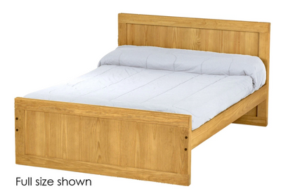 Panel Bed, Twin, 37" Headboard and Footboard, By Crate Designs. 4372 - Devos Furniture Inc.