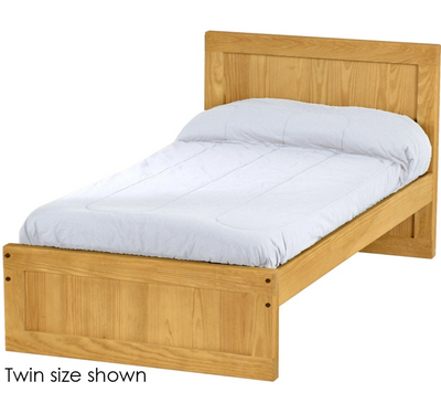 Panel Bed, King, 37" Headboard and 16" Footboard, By Crate Designs. 4676 - Devos Furniture Inc.