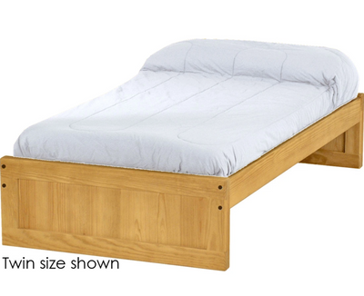 Panel Bed, Full, 16" Headboard and Footboard, By Crate Designs. 4466 - Devos Furniture Inc.