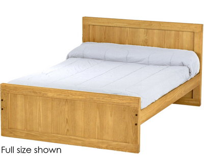 Panel Bed, Queen, 37" Headboard and 22" Footboard, By Crate Designs. 4572 - Devos Furniture Inc.